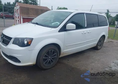 2016 Dodge Grand Caravan Sxt из США, поврежденный, VIN 2C4RDGCG0GR320125